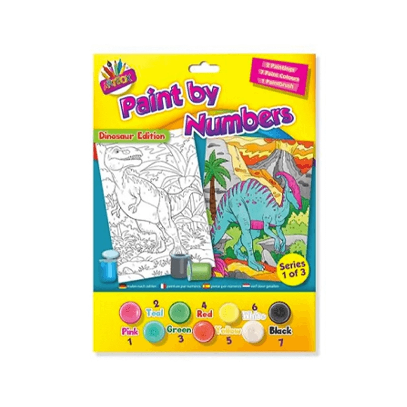 Image of Artbox Paint By Numbers Junior - Includes Paint - Magical Edition
