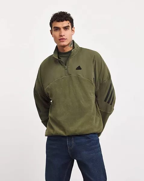 Image of adidas 3 Stripes 1/4 Zip