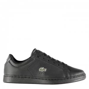 Image of Lacoste Carnaby 118 Junior Trainers - Black