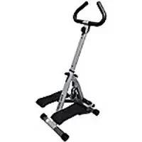 Image of HOMCOM Steel Manual Home Exercise Bike Grey