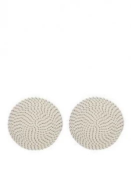 Image of Creative Tops Naturals Rope Effect Round Placemats