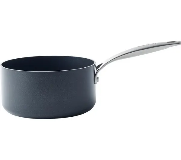 Image of GREENPAN Copenhagen CC003397-001 18cm Non-stick Saucepan - Black 4895156669692