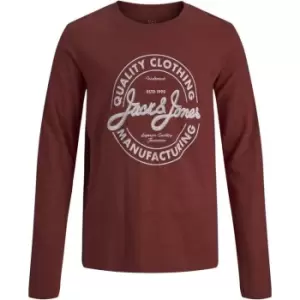 Image of Jack and Jones Jeans T Shirt Junior Boys - Red