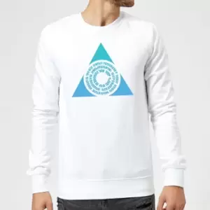 Image of Magic The Gathering Azorius Symbol Sweatshirt - White - M