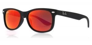 Image of Ray-Ban Junior RJ9052S Sunglasses Matte Black 100S/6Q 48mm