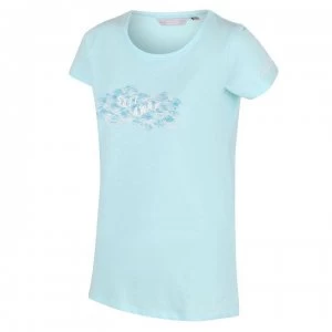Image of Regatta Womens Breezed Coolweave T-Shirt - Cool Aqua