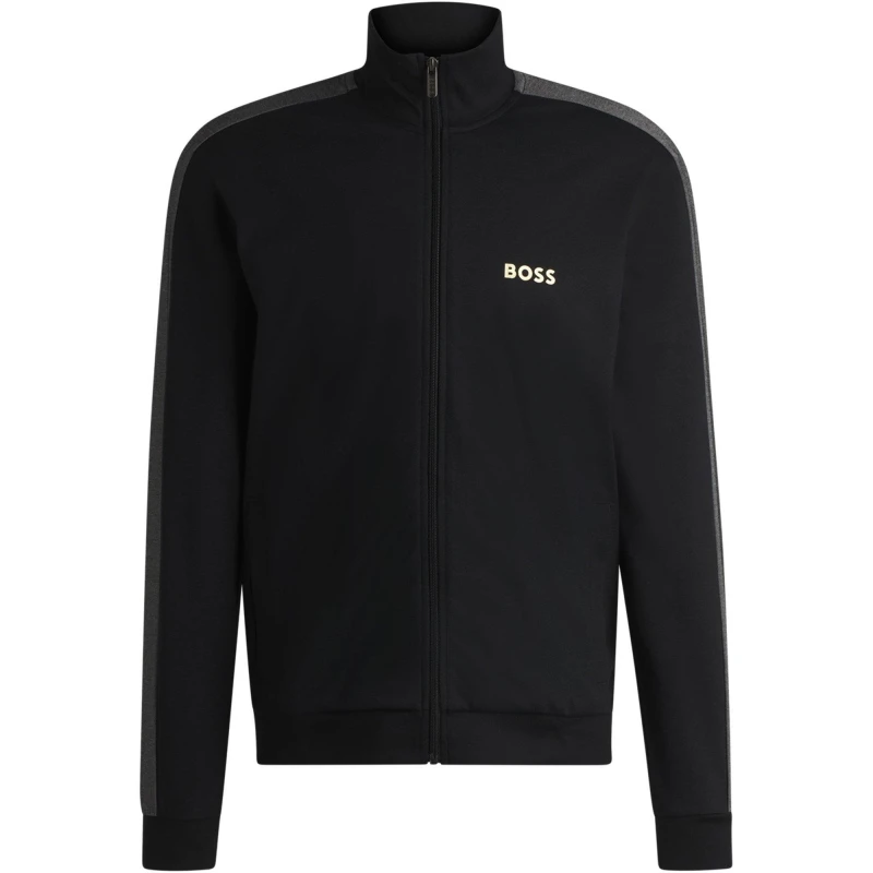 Image of Boss Boss Tracksuit Jacket 10166548 29 - Black S