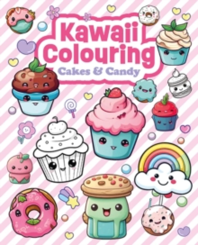 Image of Kawaii Colouring: Cakes & Candy Paperback / softback