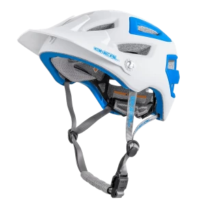 Image of O'Neal Pike MTB Helmet White/Blue 58-61cm
