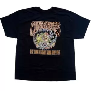Image of Guns N' Roses - Illusion Monsters Unisex Medium T-Shirt - Black