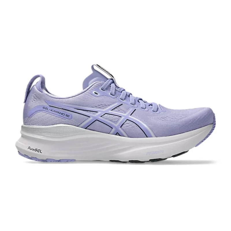 Image of Asics Gel-Kayano 32 Purple White SS26 Womens Shoes, Size 38 - EUR