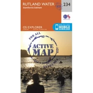Image of Rutland Water, Stamford and Oakham:234 by Ordnance Survey (Sheet map, folded, 2015)