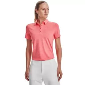 Image of Under Armour Womens Zinger Short Sleeve Polo Vermillion S