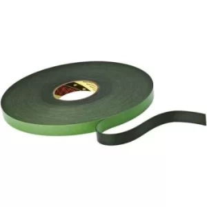 Image of 3M 9515B 9515B19 Double sided adhesive tape 9515B Black (L x W) 33 m x 19mm