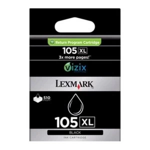 Image of Lexmark 105XL Black Ink Cartridge