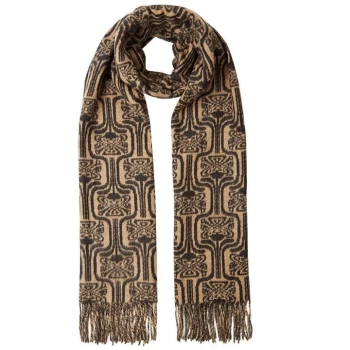 Image of Biba BIBA Printed Cashmink Scarf - Filagree Logo