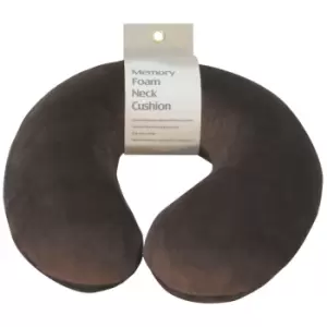 Image of Aidapt Brown Memory Foam Neck Cushion