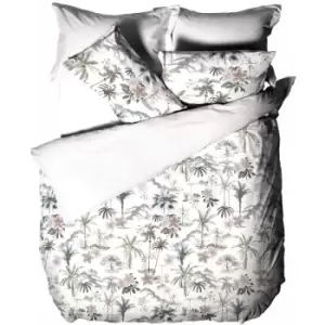 Image of Linen House Luana Quilted Duvet Cover Set (Single) (Multicoloured) - Multicoloured