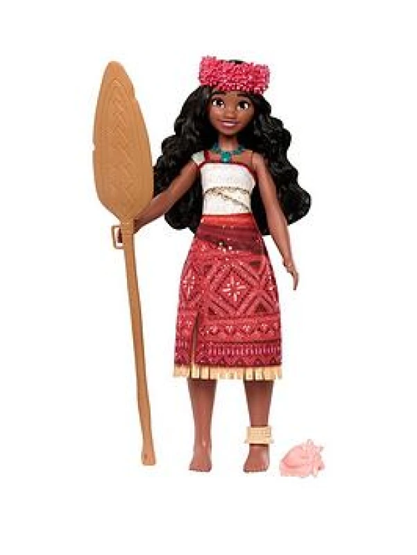 Image of Disney Moana 2 Singing Adventure Moana Doll & Accessories