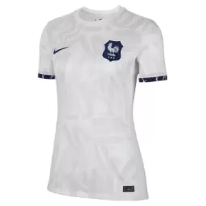 Image of Nike France Away Shirt 2023 Womens - White