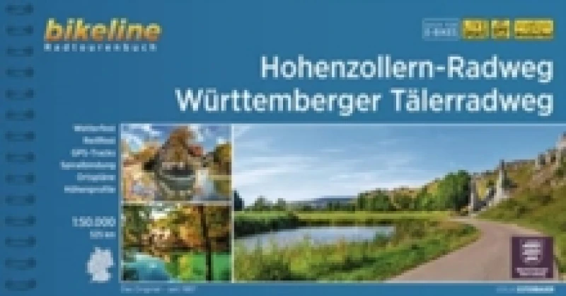 Image of Hohenzollern Radweg - Wurttemberger Talerradweg Spiral bound