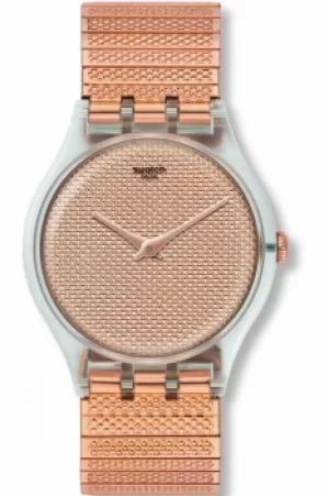 Image of Unisex Swatch Poudreuse S Watch SUOK134B