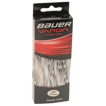 Image of Bauer Vapor Ice Hockey Laces - White