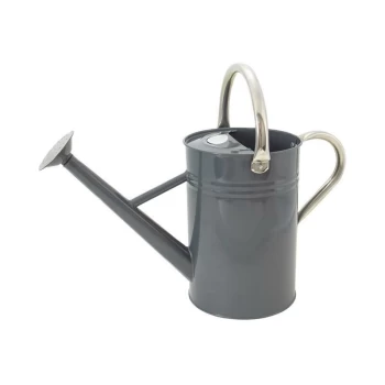 Image of Kent & Stowe - Metal Watering Can Cool Grey 4.5 litre