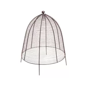 Image of Ivyline Outdoor Wired Plant Protector Bronze H48cm W36