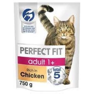 Image of Perfect Fit Cat Complete Dry Adult 1+ Chicken 750g