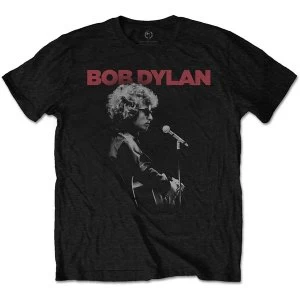 Image of Bob Dylan - Sound Check Mens Medium T-Shirt - Black