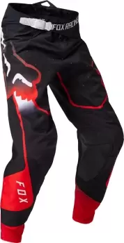 Image of FOX 360 Vizen Youth Motocross Pants, red, Size 24, red, Size 24