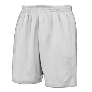 Image of AWDis Just Cool Childrens/Kids Sport Shorts (3-4 Years) (Arctic White)