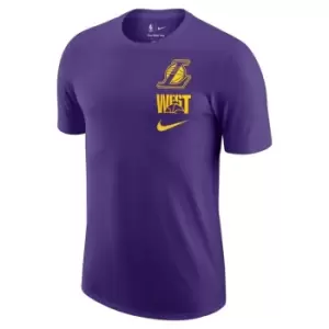 Image of Nike State Warriors Mens Nike NBA T-Shirt - Purple