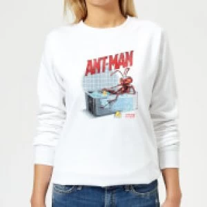 Image of Marvel Bathing Ant Womens Sweatshirt - White - M