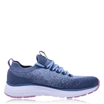 Image of Everlast Chester Ladies Trainers - Navy/Purple
