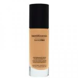 Image of bareMinerals BarePro Performance Wear Liquid Foundation SPF20 No 15.5 Butterscotch 30ml