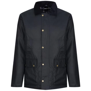 Image of Regatta Pensford Quilted Wax Jacket - Blue