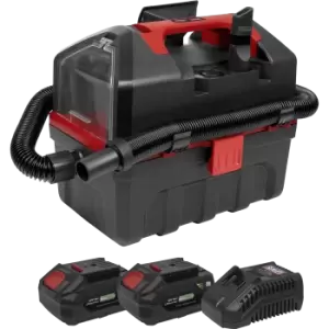 Image of Sealey CP20VWDVKIT Cordless Wet & Dry Vacuum Cleaner