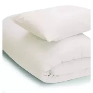 Image of Easy Care Minimum Iron Duvet Cover Super King Ivory