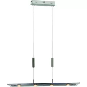 Image of Italux Lighting - Italux Savio Modern 4 Light Bar Pendant Ceiling Light led, 3000K
