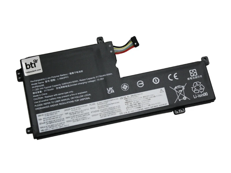 Image of BTI BTI 5B10W67367 compatible 36Wh 3-cell battery for Lenovo V155-15API 5B10W67367-BTI