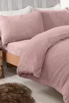 Image of Teddy Duvet Cover with Pillow Case Bedding Set