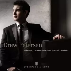 Image of Drew Petersen Barber/Carter/Griffes/Ives/Zaimont by Drew Petersen CD Album