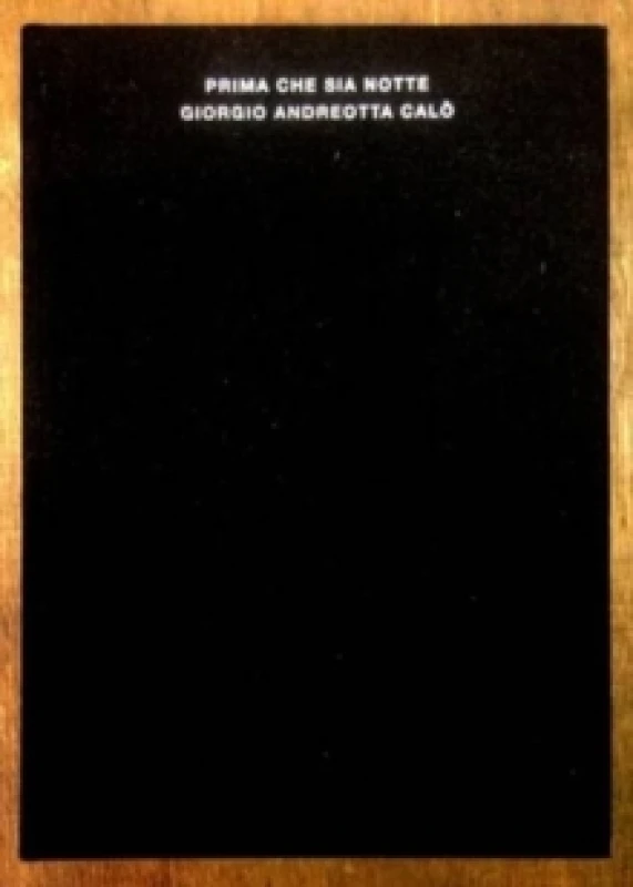 Image of Prima Che Sia Notte Paperback / softback