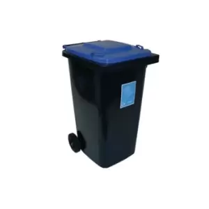 Image of Slingsby 120 Light Wheeled Bin, Blue Made From 100% Virgin HDPE