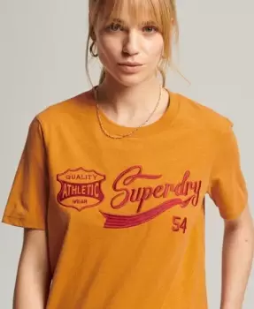 Image of Superdry Vintage Script Style College T-Shirt