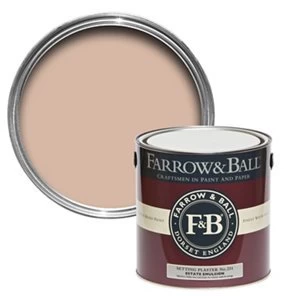 Image of Farrow & Ball Estate Setting plaster No. 231 Matt Emulsion Paint 2.5L