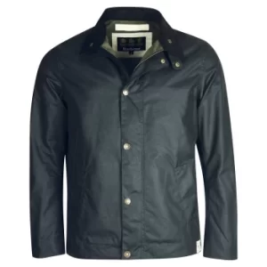 Image of Barbour Mens Marlem Wax Jacket Sage XL