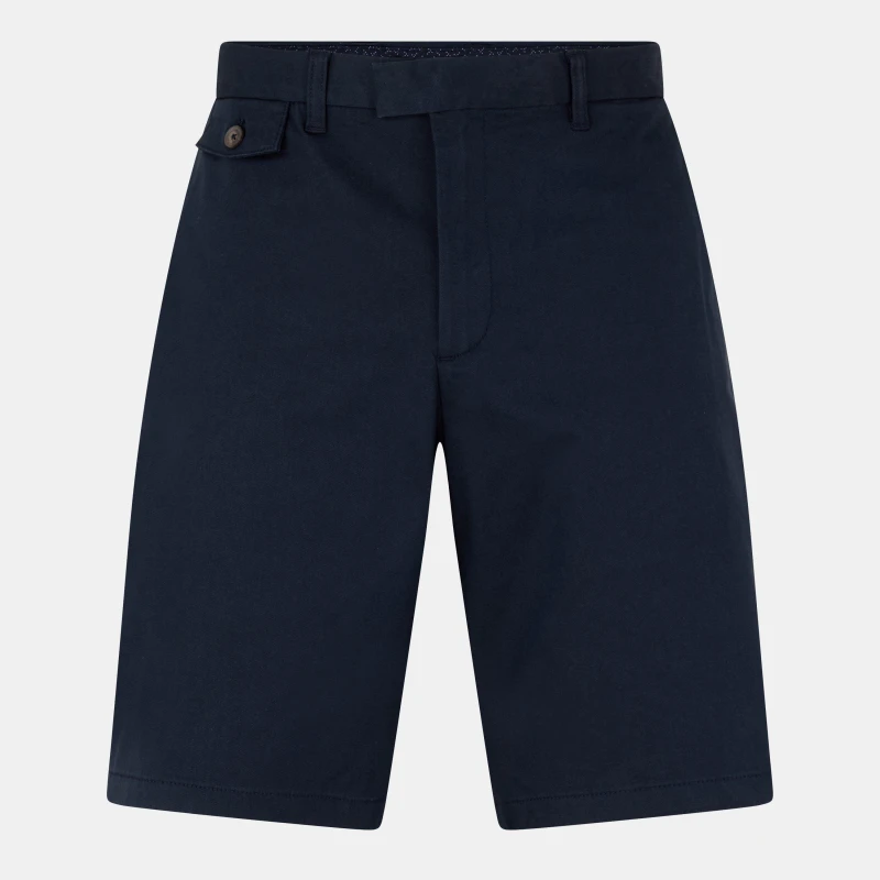 Image of Ted Baker Mens Alscot Chino Shorts Navy male XS (1)